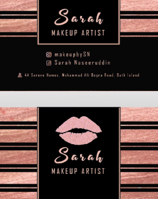 Makeup artist branding